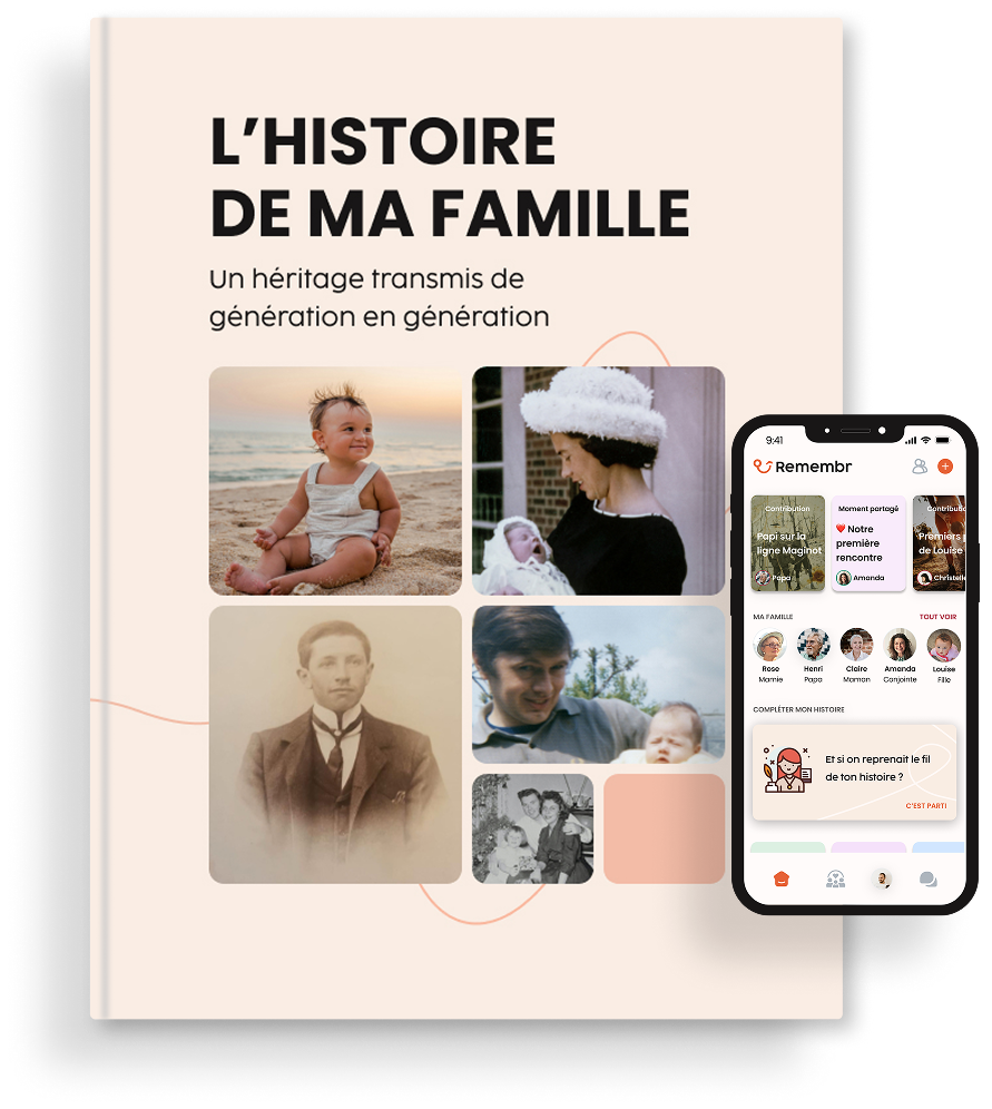 Livre de famille Remembr et application mobile